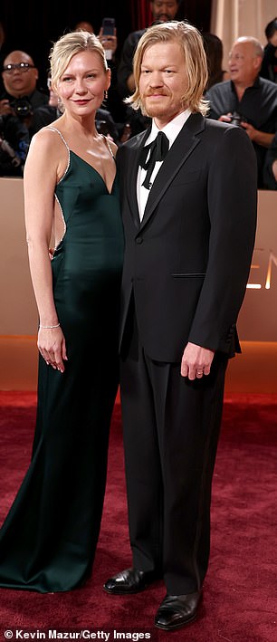 Kirsten Dunst enjoyed a date night with husband Jesse Plemons