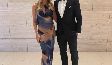 The split between Lachie Neale and his wife Jules (pictured together) has stunned the footy world - but one AFL great believes there's a silver lining to the drama