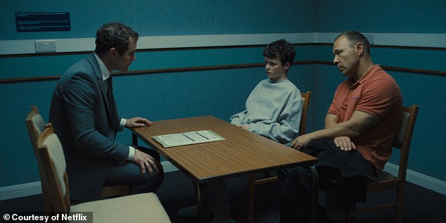 He portrays Eddie Miller who is father to Cooper's character Jamie who emerges as a loving and supportive father amid ugly allegations about his son