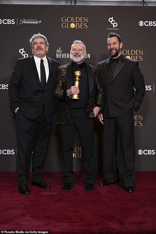 Wyle also led the beloved HBO show to the top television honor as The Pitt was honored with Best TV Series - Drama as the procedural medical drama triumphed over: The Diplomat, Pluribus, Severance, Slow Horses, and The White Lotus