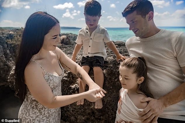 Ms Latta says she could barely recognise her own family