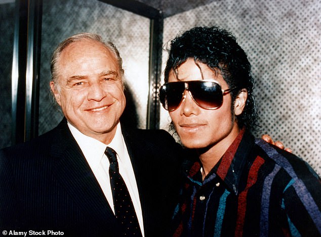 Michael Jackson met Apocalypse Now actor Marlon Brando in the early 1980s, with the singer writing in his memoir: 'Brando was like a father to me’