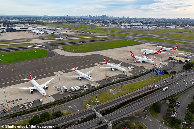 Sydney Airport has been thrown into chaos with a shortage of air traffic control staff sparking dozens of flight cancellations