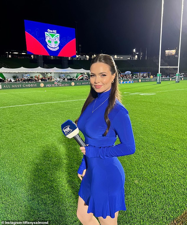 Tiffany Salmond has revealed how an unnamed NRL star, who slid into her DMs, had completely turned her off by asking whether he could message her on Snapchat