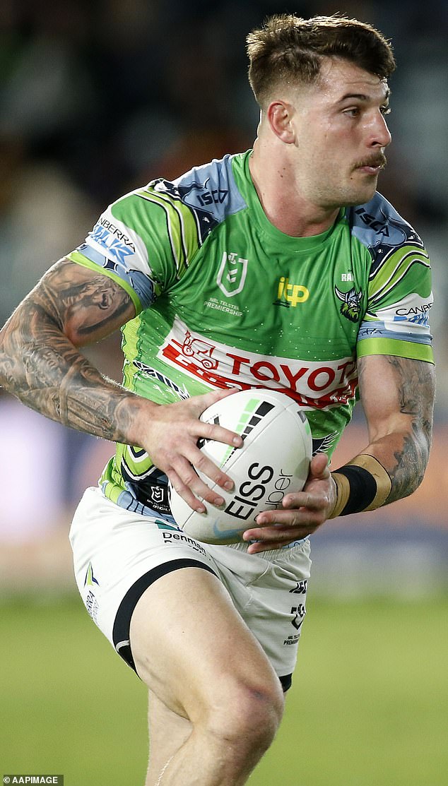 The former Melbourne Storm and Canberra Raiders centre allegedly drove while over the legal limit when he crashed his ute into a number of trees in Bonnet Bay on June 15 last year