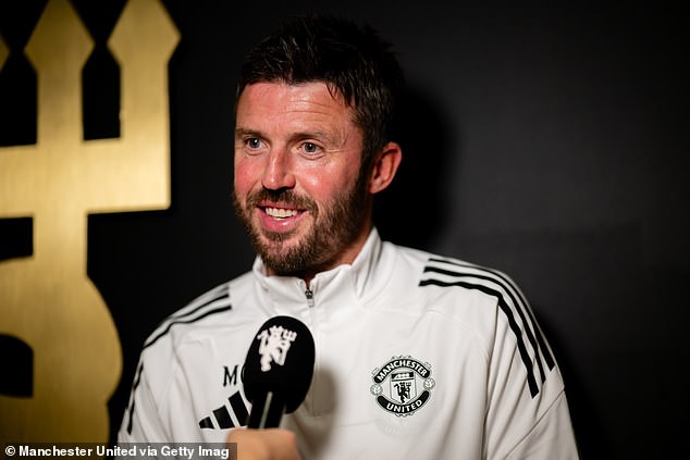Michael Carrick takes charge of his first game in the Old Trafford hotseat tomorrow against Man City