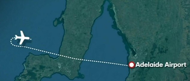 The Qantas flight was forced to turn back twice