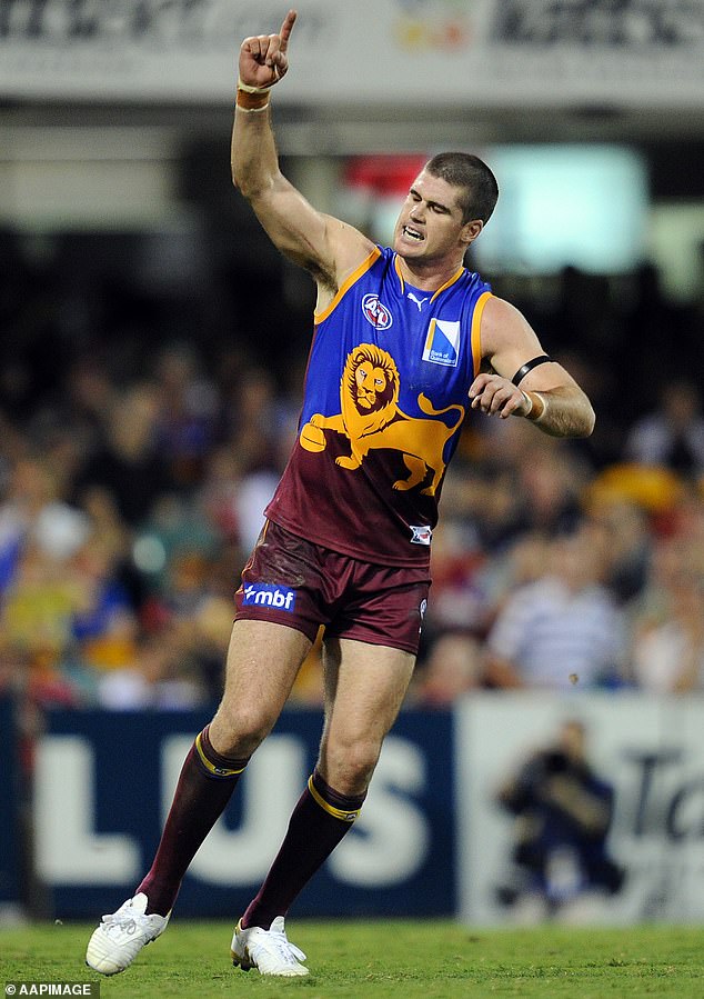 Former Brisbane Lions champion Johnathan Brown said Clarke was influential during his career which included three premierships