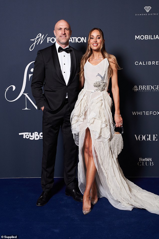 Rebecca Judd has made a cheeky admission about her married life with her AFL star husband Chris, revealing she would never let him read her DMs