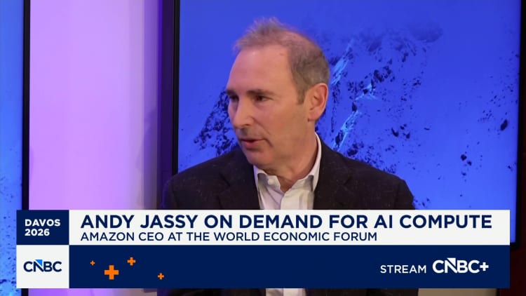 Amazon CEO Andy Jassy: 'Unprecedented' how much AI compute is being consumed right now