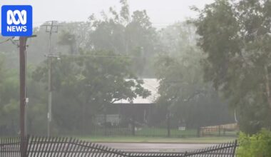 Tropical Cyclone Luana brings heavy rain and destructive winds to Dampier Peninsula