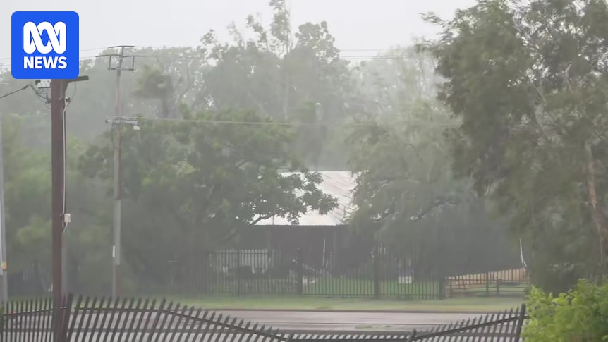 Tropical Cyclone Luana brings heavy rain and destructive winds to Dampier Peninsula