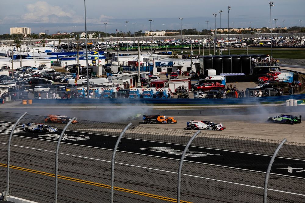 #11 TDS Racing ORECA LMP2 07: Tobi Lutke, Mathias Beche, David Heinemeier Hansson, Charles Milesi, #73 Pratt Miller Motorsports ORECA LMP2 07: Pietro Fittipaldi, Manuel Espirito Santo, Chris Cumming, Enzo Fittipaldi, #18 Era Motorsport ORECA LMP2 07: Naveen Rao, Ferdinand Habsburg, Jacob Abel, Logan Sargeant