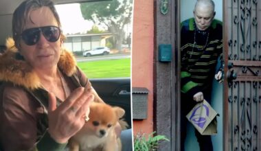 Mickey Rourke 'rich poor,' living 'paycheck-to-paycheck' as eviction looms: report