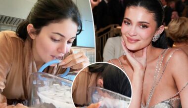 Kylie Jenner prepped for the Golden Globes 2026 with this viral skincare trend