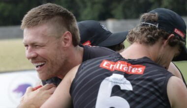 AFL 2026: A fit and smiling Jordan De Goey was one of the standouts at Collingwood main training