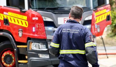 New Years Eve celebrations backfire as blaze erupts on Victorian oval