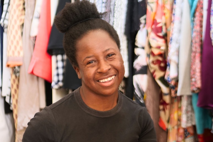 A close-up portrait of Vanessa Mbeve