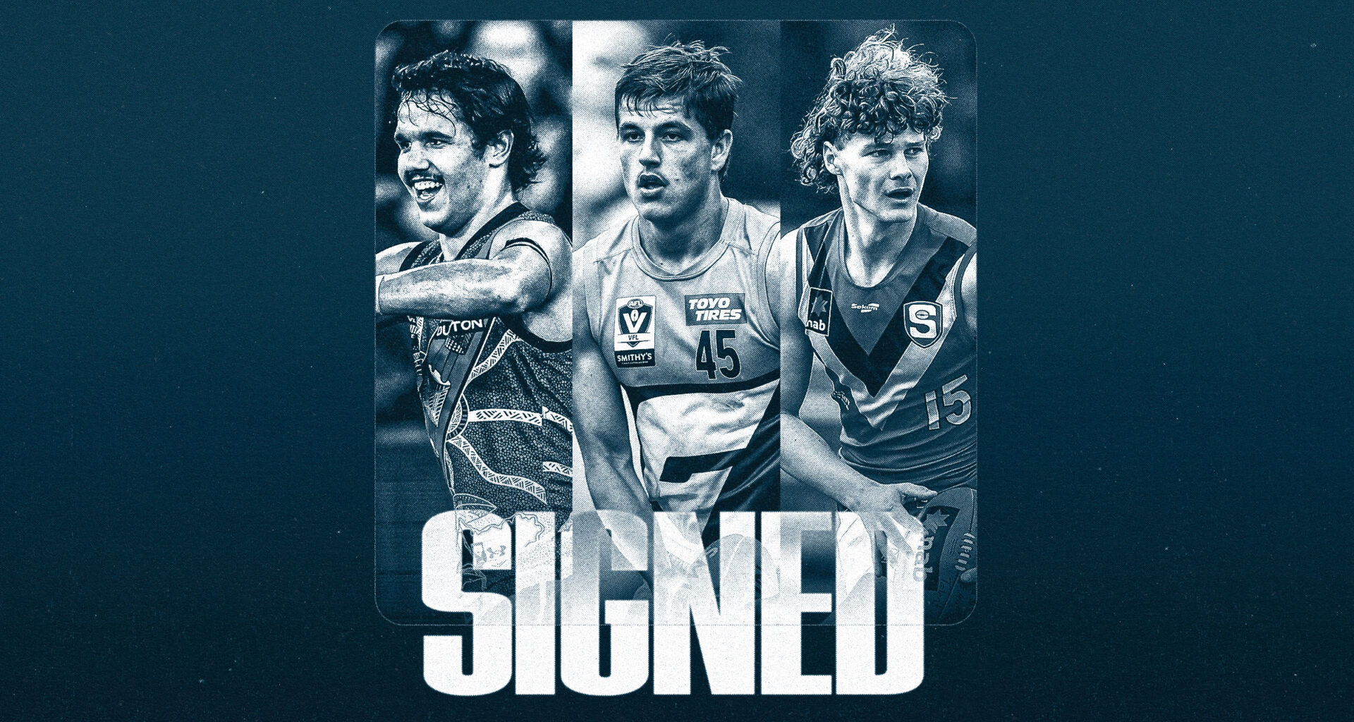 Blues bolster list with triple signing