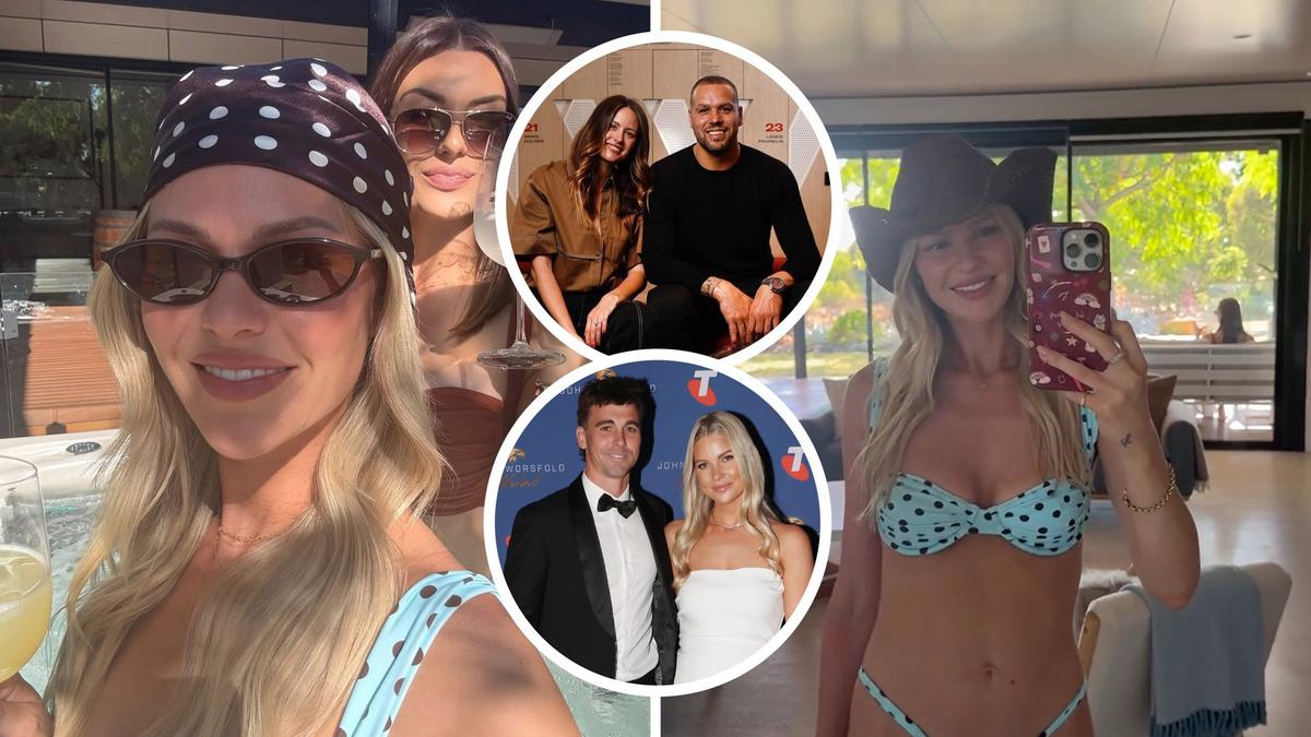All hail Jules Neale: AFL WAG royalty rally behind Perth mum as she moves on from Lachie Neale heartbreak