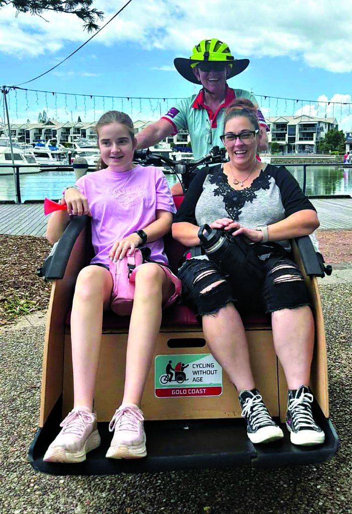 Cycling Without Age chapter gains momentum on Redlands Coast