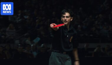 Chalamet getting fresh for an Oscar, or is his campaign a bit (ping) pongy?