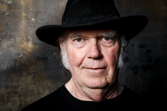 Neil Young has been taking on Trump.