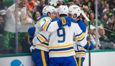 Tage Thompson scores twice as Sabres beat Stars 4-1