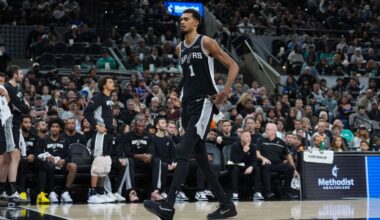 Sources: MRI checks out OK for Spurs' Victor Wembanyama (knee)