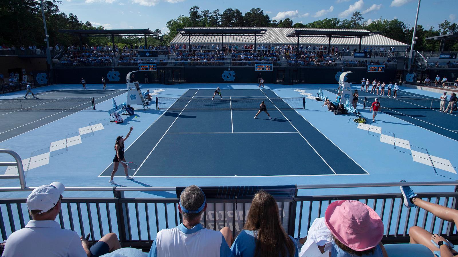 The UNC women's tennis team hosted the Kitty Harrison Invitational at Chewning Tennis Center over the weekend.