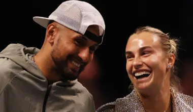 Aryna Sabalenka ﻿is keen for a Battle of the Sexes rematch with Australian player Nick Kyrgios