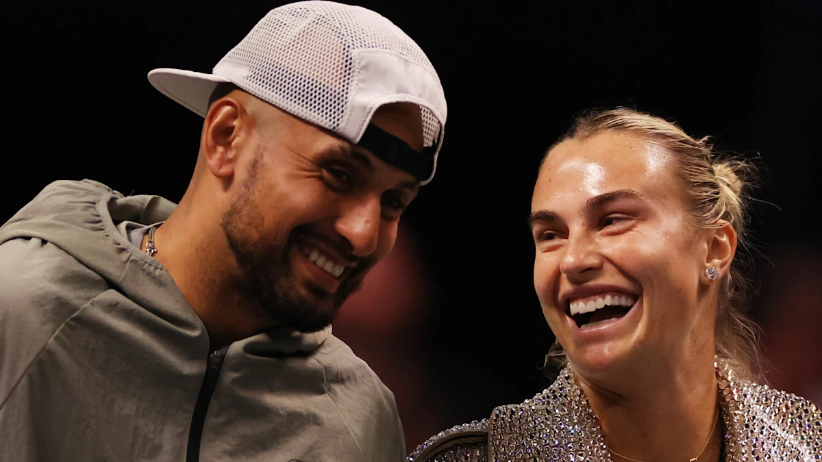 Aryna Sabalenka ﻿is keen for a Battle of the Sexes rematch with Australian player Nick Kyrgios
