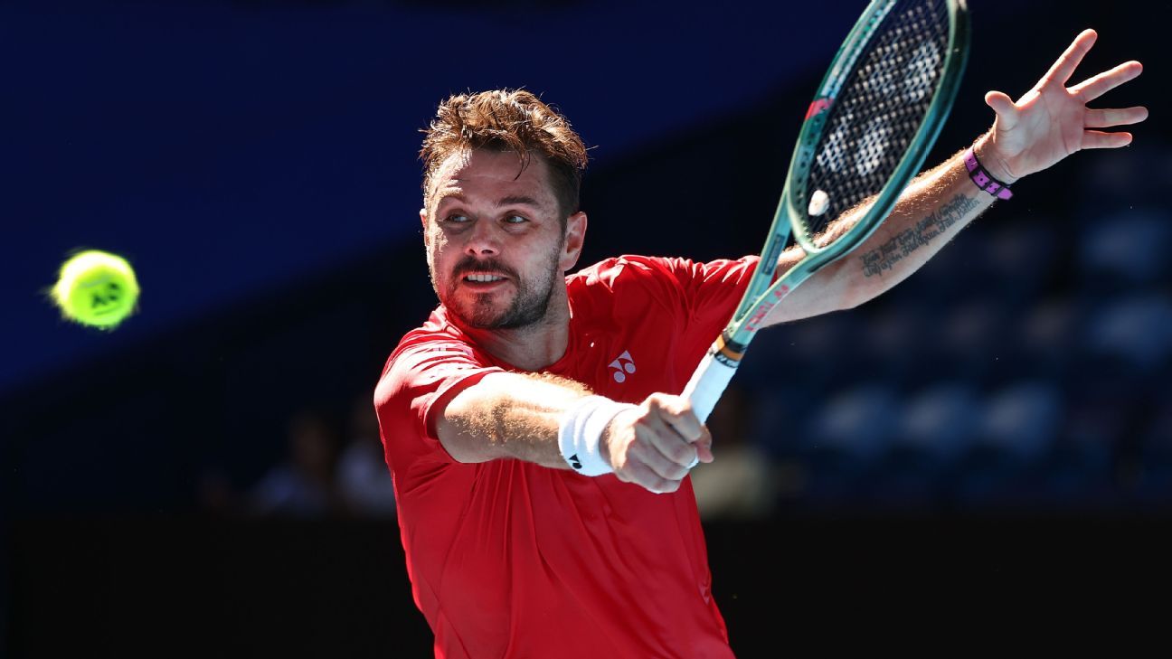 Wawrinka opens farewell tour with comeback win at United Cup