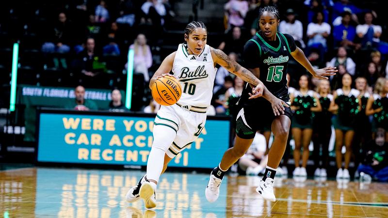 Five Players Score in Double Digits as USF Women’s Basketball Takes Down North Texas
