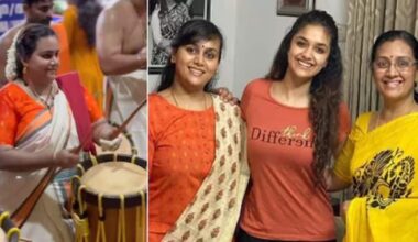 The milestone also marked a new artistic chapter for Revathy, who has previously been seen performing on dance stages. Photo: Instagram
