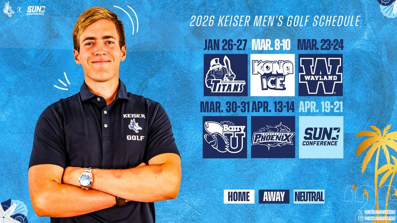 No. 1 Men’s Golf Releases 2026 Spring Schedule