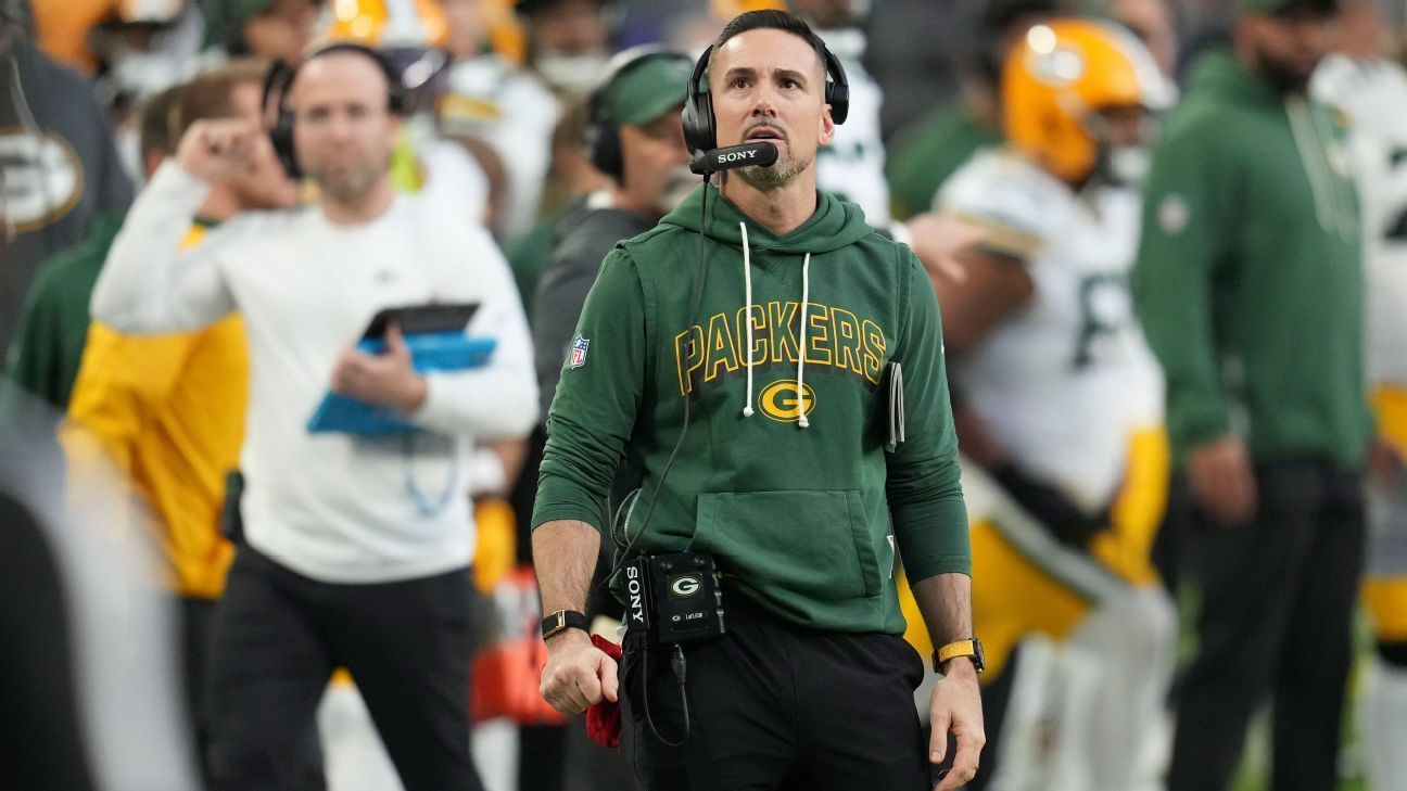Matt LaFleur: 'Right thing' to rest key Packers vs. Vikings