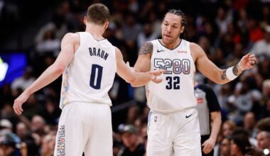 Depleted Nuggets get Christian Braun, Aaron Gordon back in loss