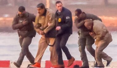 Maduro and wife arrive at New York court