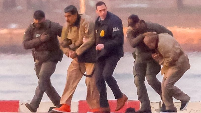 Maduro and wife arrive at New York court