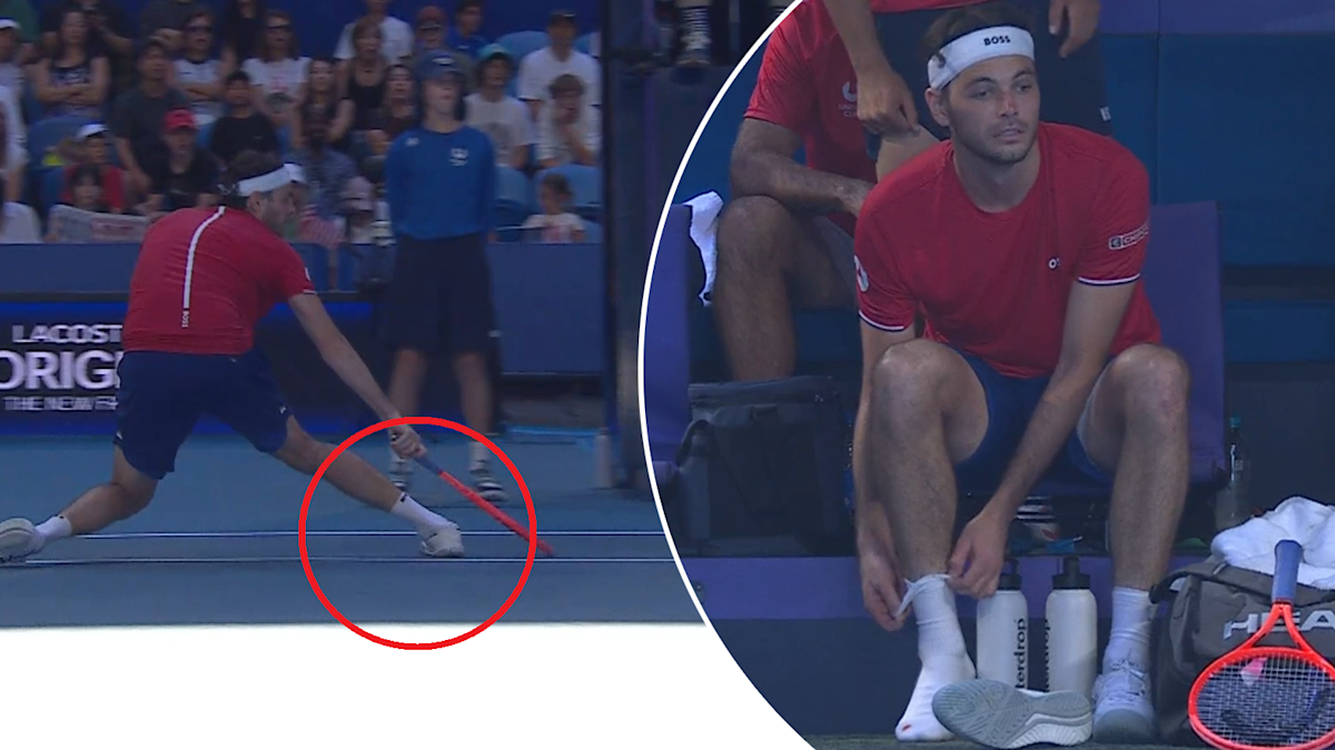 Taylor Fritz battles through injury to win United Cup clash vs Jaume Munar