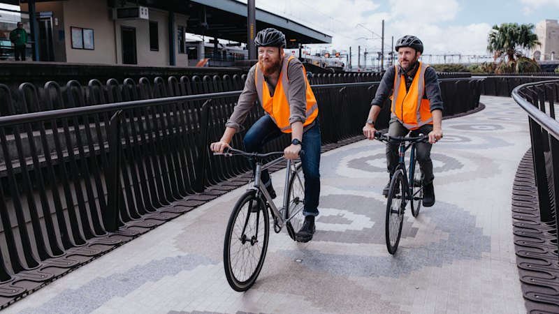 Sydney Harbour Bridge cycle ramp to open and make riding across landmark easier