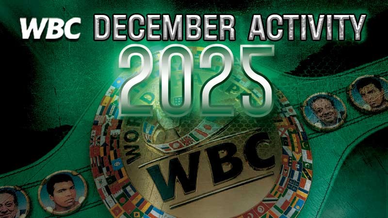December 2025 – WBC Activity
