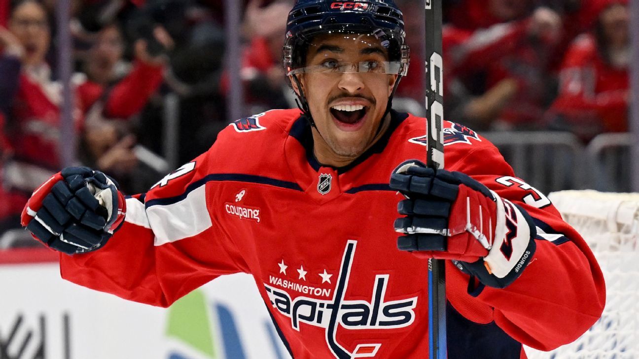 Justin Sourdif's hat trick, five points fuel Capitals' win
