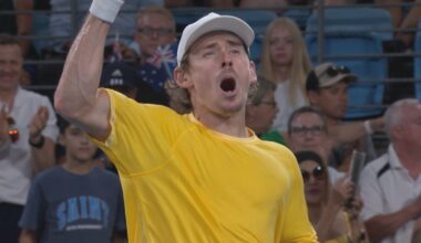 Alex de Minaur wins in straight sets vs Jakub Mensik; Maya Joint loses to Barbora Krejcikova, Australia vs Czechia