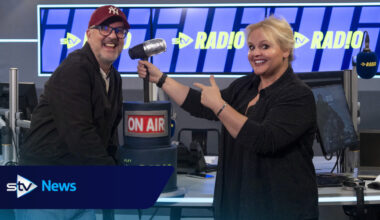 Ewen Cameron and Cat Harvey officially launch STV Radio