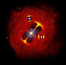 Earliest, hottest galaxy cluster gas on record could change our cosmological models