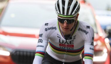 World Champion goes all-out on the Poggio