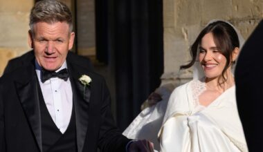 Holly Ramsay wedding: Gordon Ramsay's daughter shares first look at wedding dress in new photos after marrying Adam Peaty
