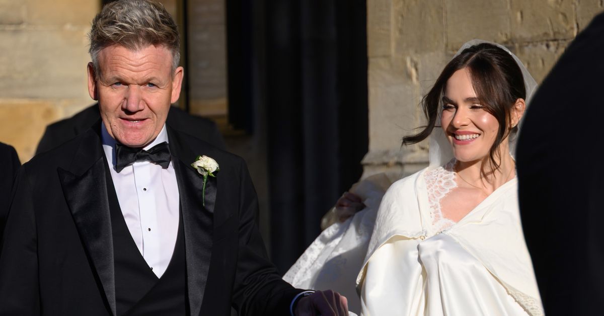 Holly Ramsay wedding: Gordon Ramsay's daughter shares first look at wedding dress in new photos after marrying Adam Peaty